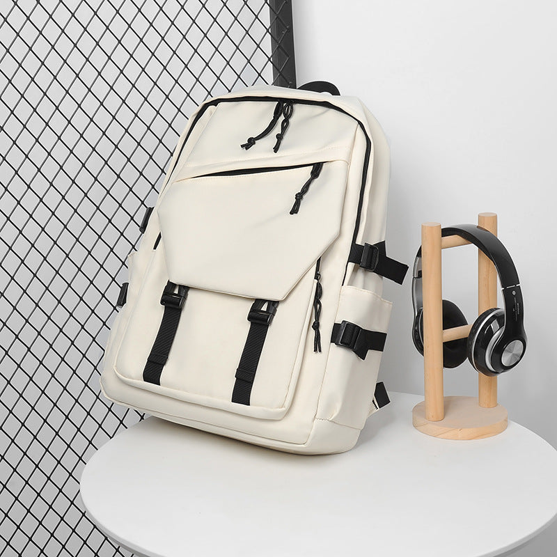 Trendy Simple Couple College Fashion Large Bags