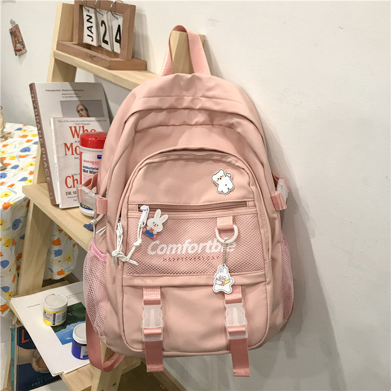 Wind Large Capacity High Female Korean Backpacks