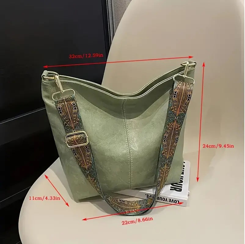 Women's Graceful Glamorous Fashion Retro Leather Bags