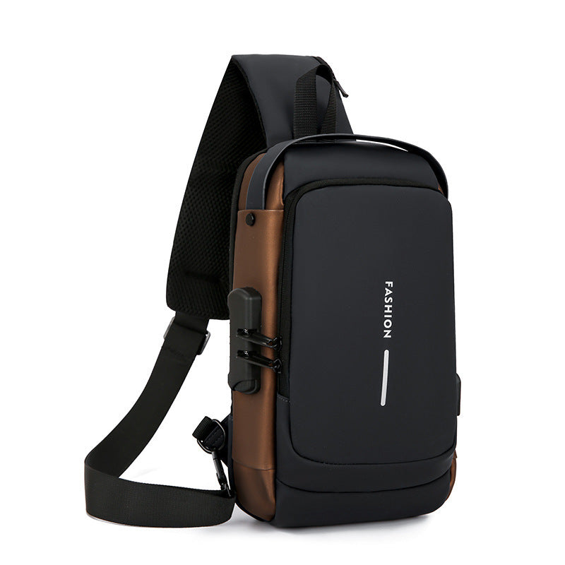 Men's Classic Durable Good Quality Business Men's Chest Bags