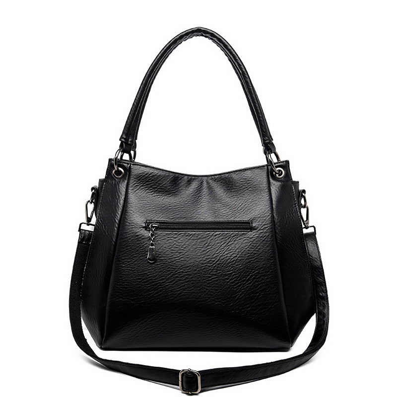 Women's Genuine Leather Soft Idle Style Large Capacity Bags