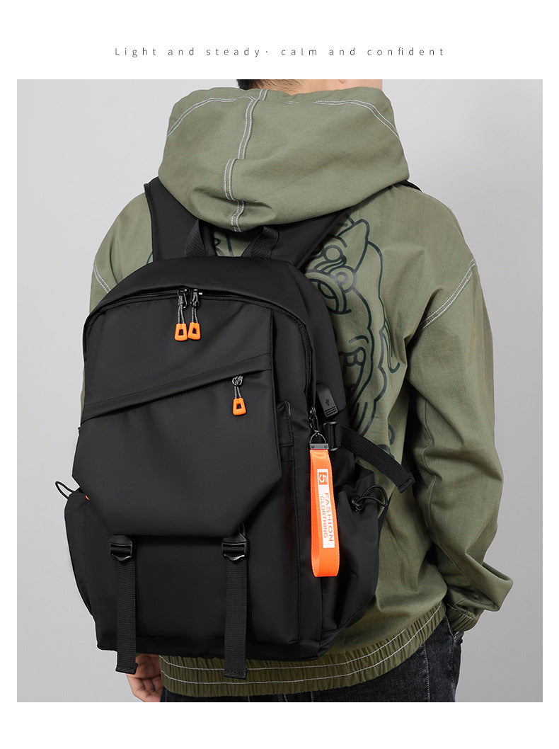 Men's Elegant Trendy College Tide Computer Backpacks