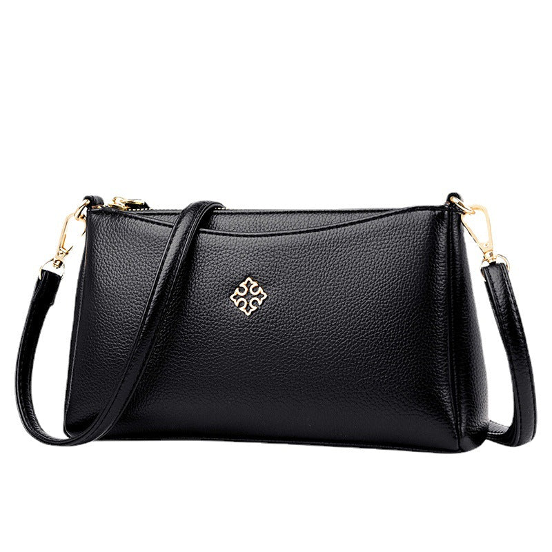 Women's Korean Fashion Mom Soft Leather Shoulder Bags
