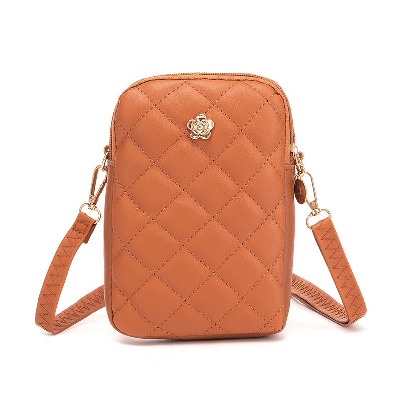 Women's Korean Simple Vertical Mobile Summer Crossbody Bags