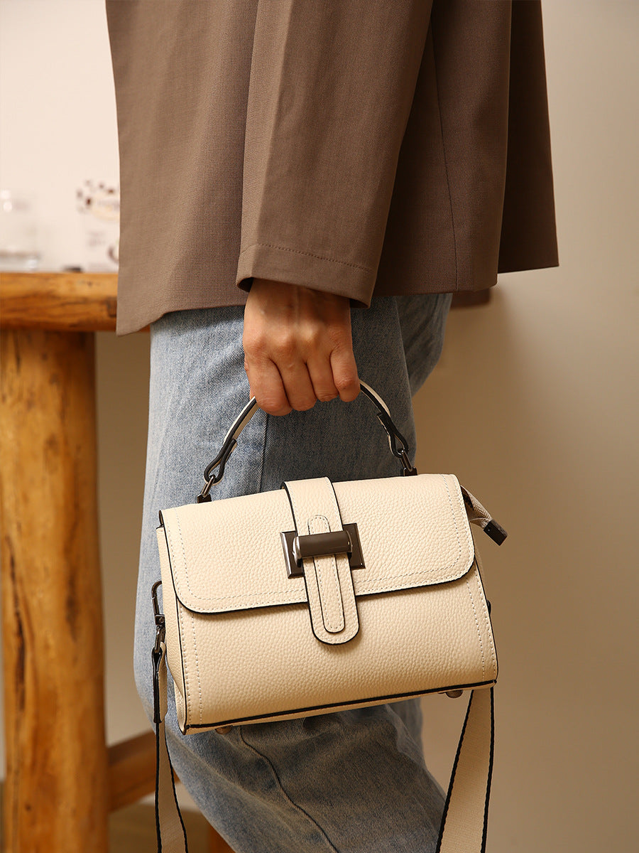 Women's Fashion Trendy Mom Summer Genuine Leather Handbags