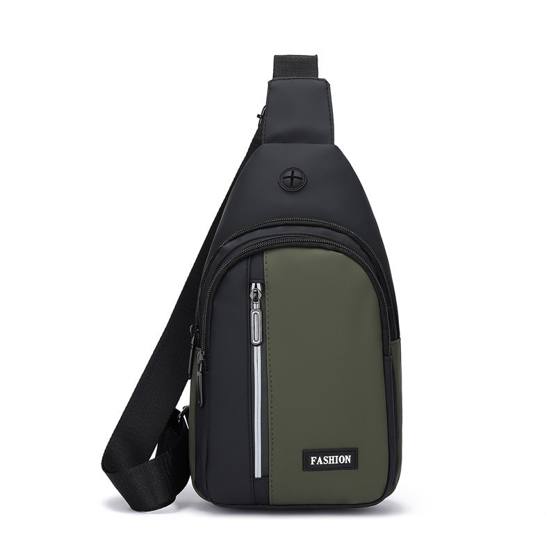 Men's Simple Business Fashion Biking Mountain Climbing Men's Chest Bags