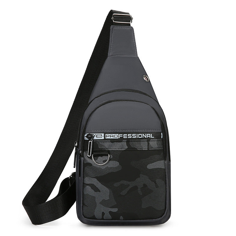 Men's Beautiful Riding Mobile Fashion Camouflage Men's Chest Bags