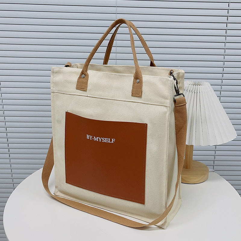 Canvas Mori Book Holding Class Commuter Handbags