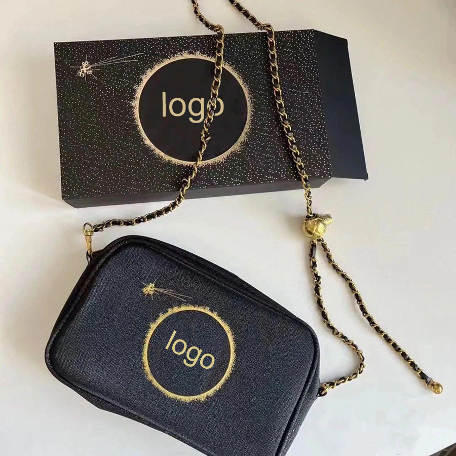 Counter Christmas Limited Gift Blue Platinum Series Cosmetic Bags