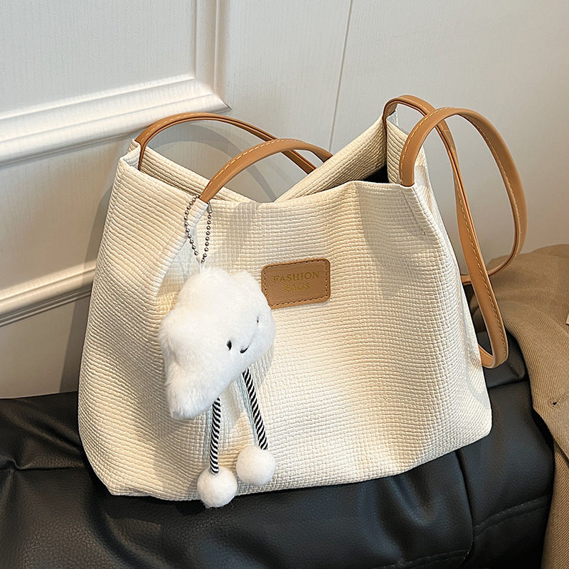 Women's Large Capacity Autumn Versatile Simple Fashionable Shoulder Bags