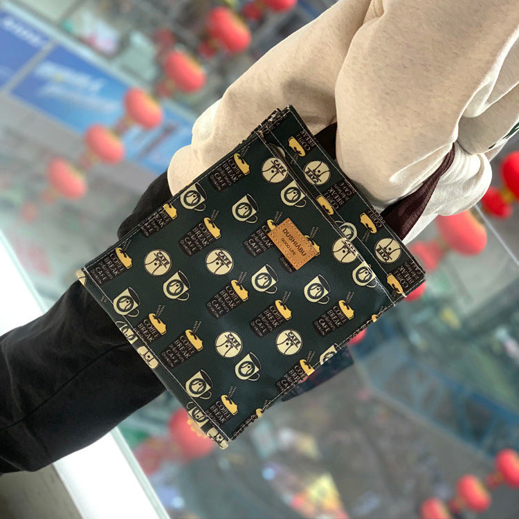 Volume Waterproof Lunch Box Snack Make-up Handbags