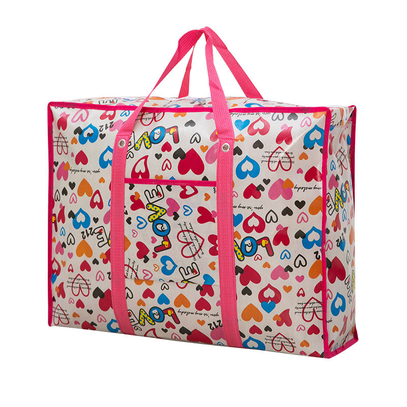 Woven Large Capacity Coated Size Moving Travel Bags