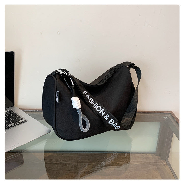 Women's Waterproof Oxford Cloth Dumpling Design Style Crossbody Bags