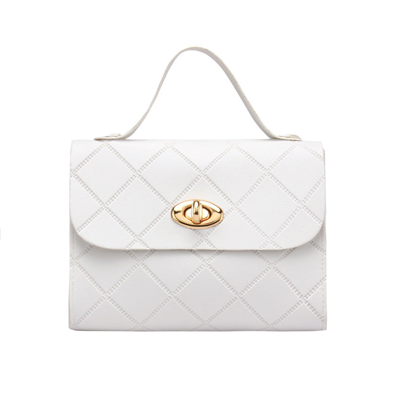 Popular Women's Diamond Fashion Simple Portable Shoulder Bags
