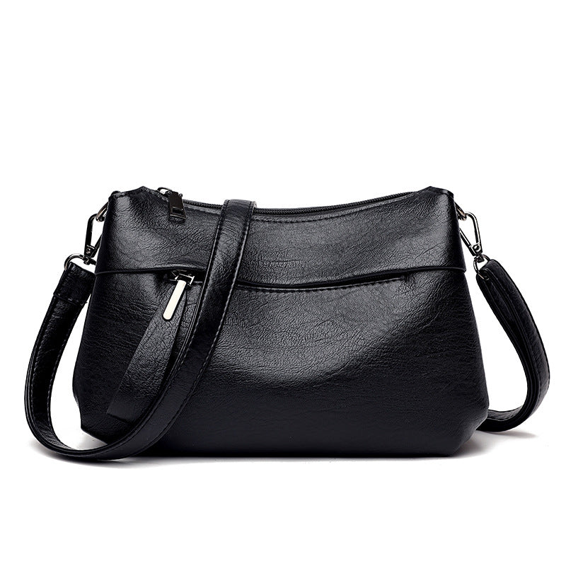 Women's Korean Fashion Simple Trendy Mom Elegant Crossbody Bags