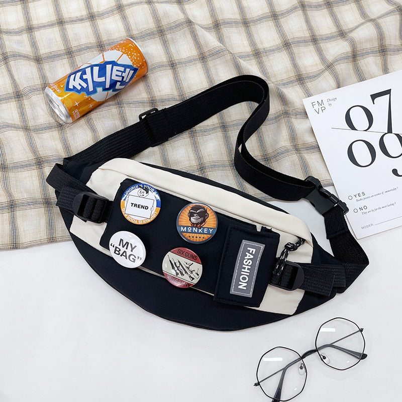 Fashion Men's New Pretty Nylon Trendy Men's Chest Bags