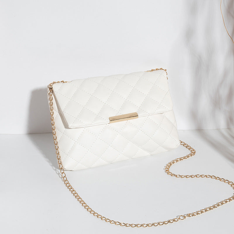 Unique Women's Style Diamond Pattern Embroidered Crossbody Bags