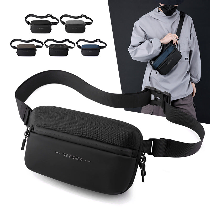 Cool Men's Trendy Fanny Fashion Simple Shoulder Bags