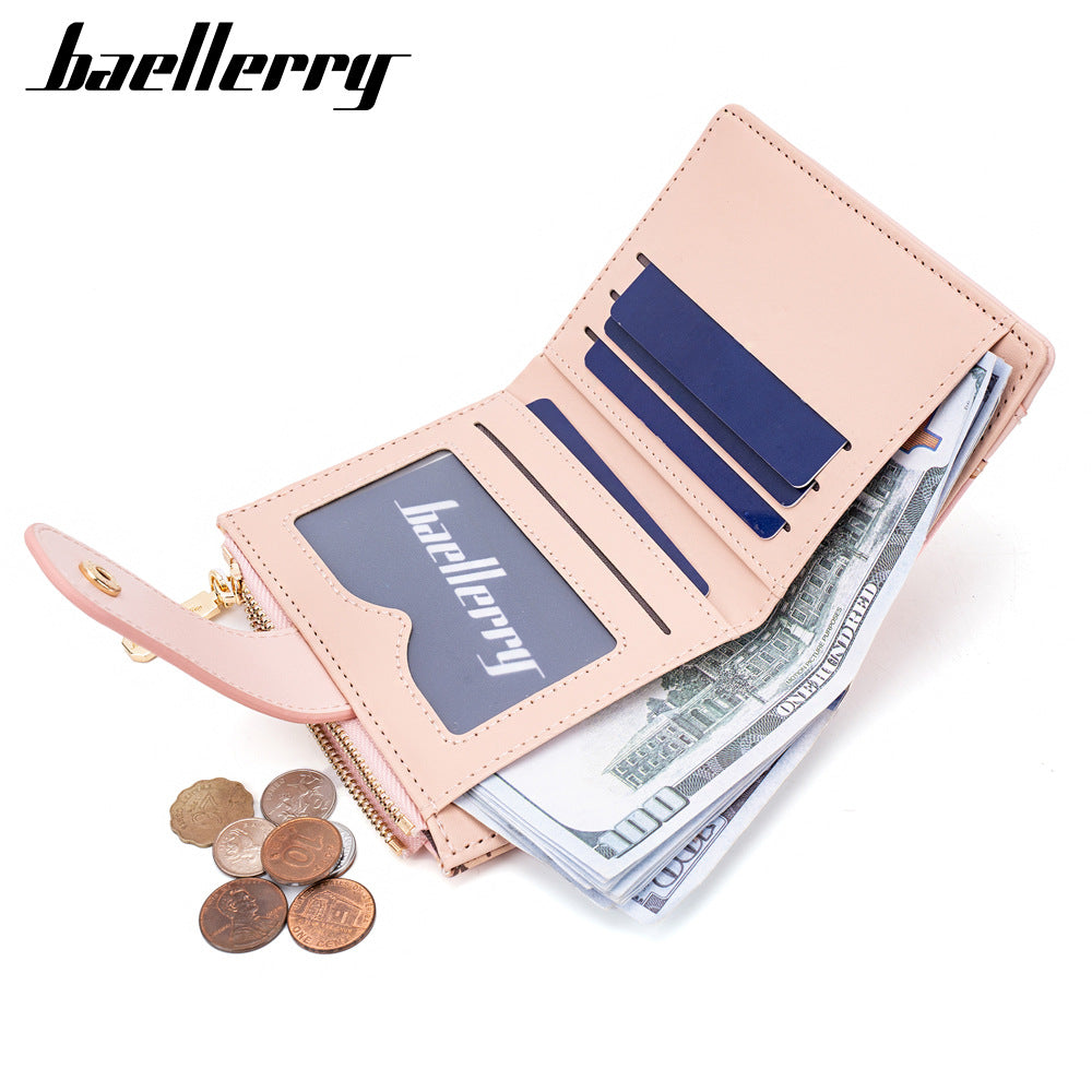 Women's Short Chic Animal Print Thin Section Ladies Wallets