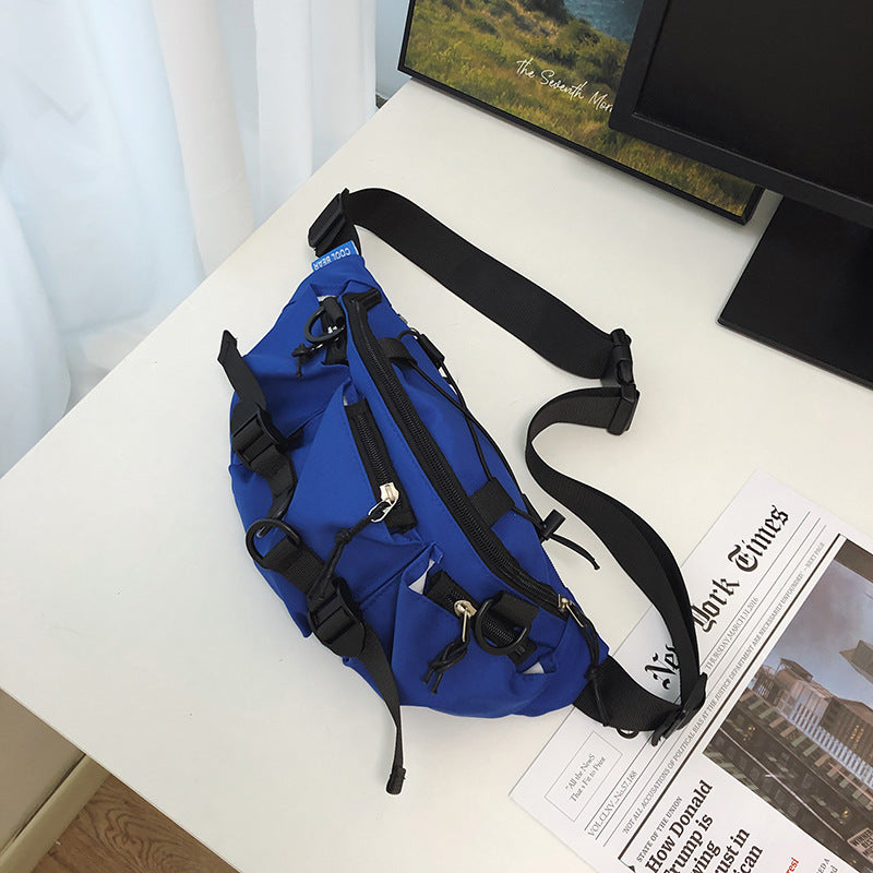 Men's Fashion Versatile Tooling Simple Couple Men's Chest Bags