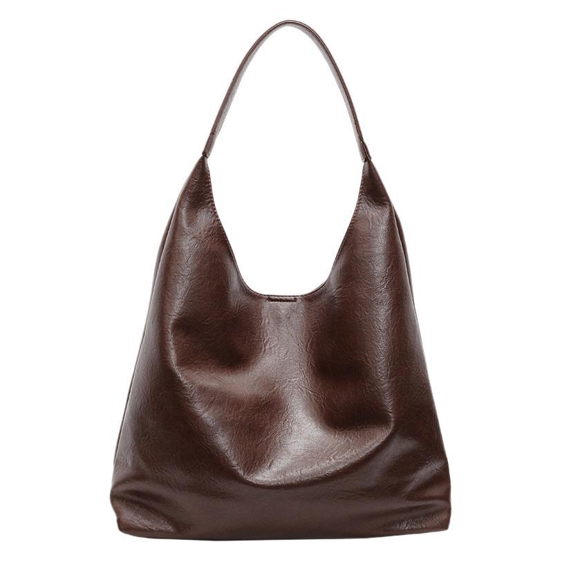 Women's Korean Style Underarm Large Capacity Commuter Shoulder Bags