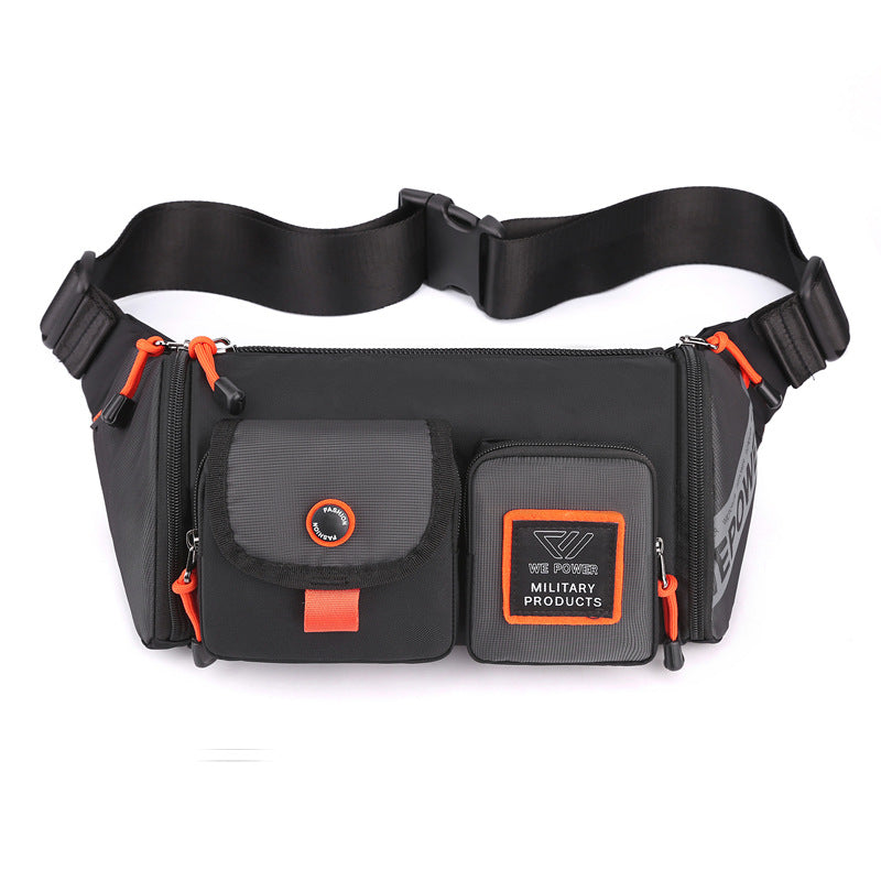 Men's Waterproof Fashion Trendy Large Capacity Commuter Men's Chest Bags