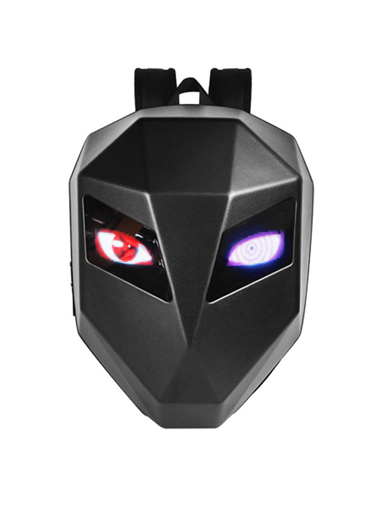Man Knight Motorcycle Riding Luminous Helmet Backpacks