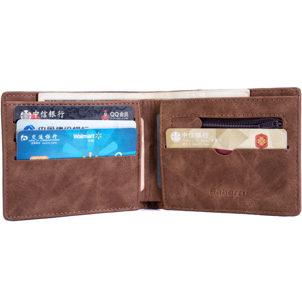 Attractive Graceful Men's Short Dollar Money Men's Wallets