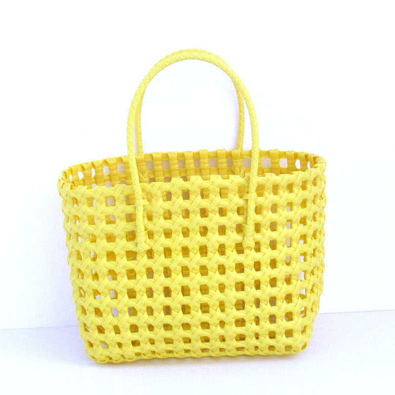 Woven Holiday Beach Hollow Out Vegetable Handbags