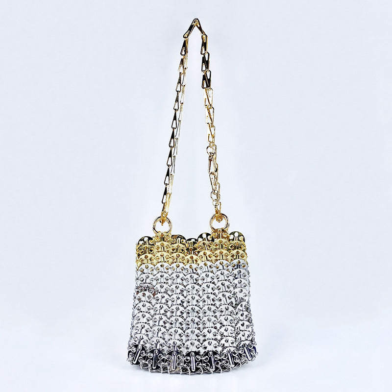 Women's Sequins Large Capacity Chain Handmade Fashion Bags