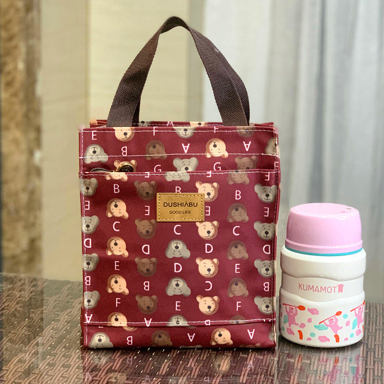 Volume Waterproof Lunch Box Snack Make-up Handbags