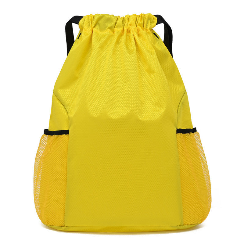 Women's & Men's & Fixed Drawstring Large Capacity Fitness Backpacks