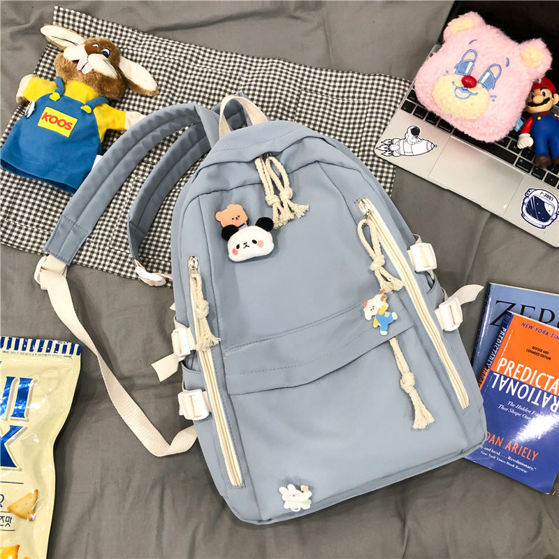 Style High Junior Wind Large Capacity Backpacks