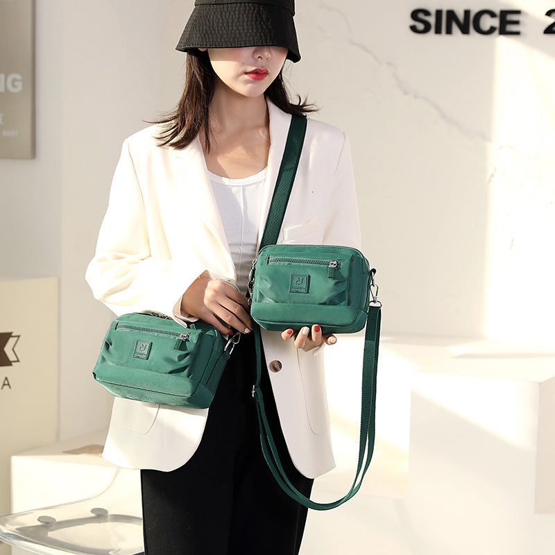 Fashion Trendy Commuter Large Capacity Mobile Waterproof Crossbody Bags