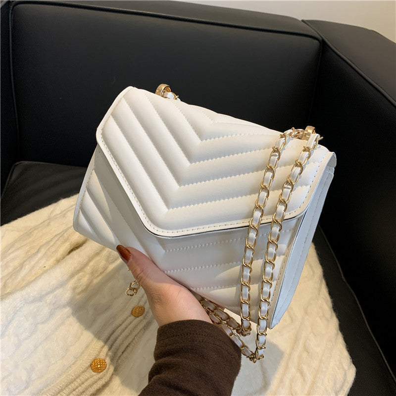 Stylish Women's Design Trendy Fashion Chain Small Square Bags