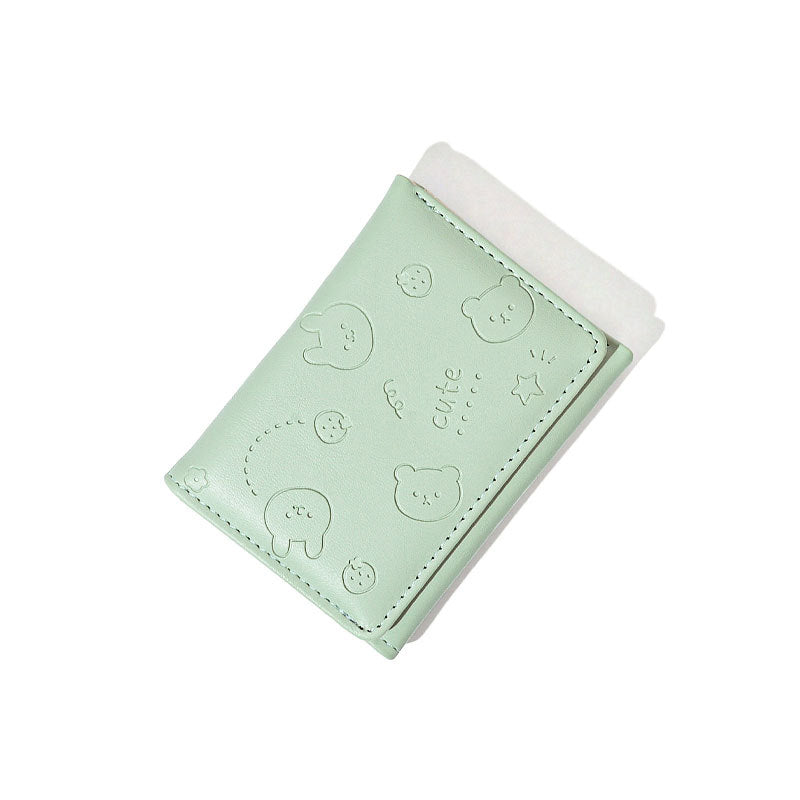 Women's Fashion Korean Style Short Simple Cute Ladies Wallets