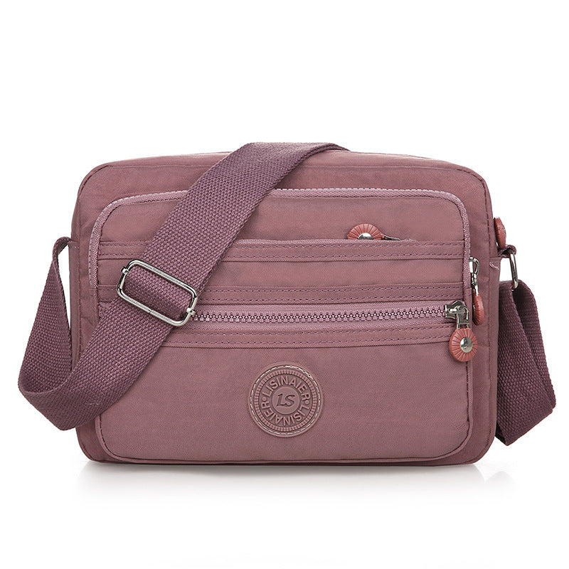 Women's Nylon Cloth Fashionable Korean Style Canvas Crossbody Bags
