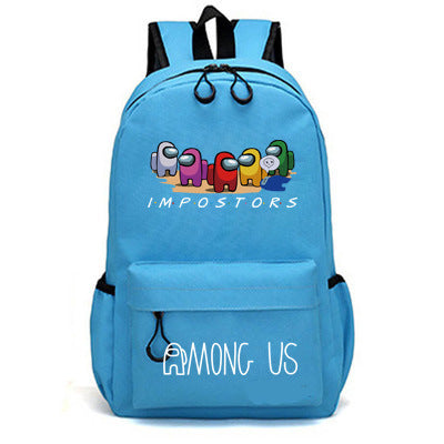 Children's Among Primary Space Werewolf Killing Surrounding The Backpacks