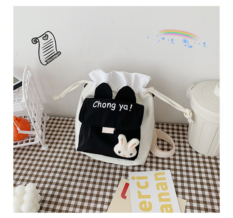 Drawstring Cute For Class Fashion Soft Shoulder Bags