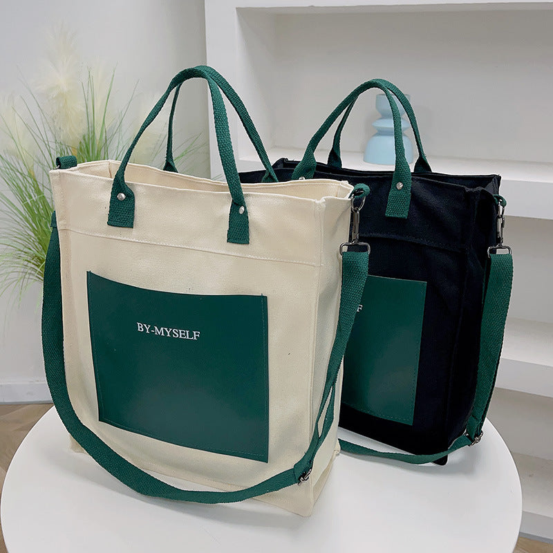 Canvas Mori Book Holding Class Commuter Handbags