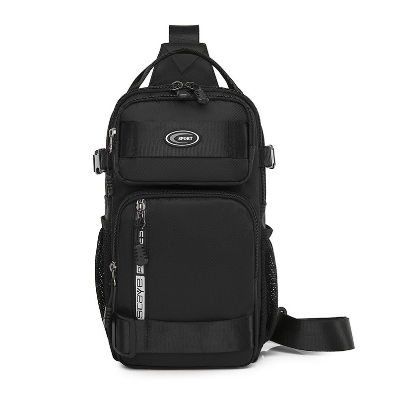 Men's Creative Versatile Oxford Cloth Waterproof Men's Chest Bags