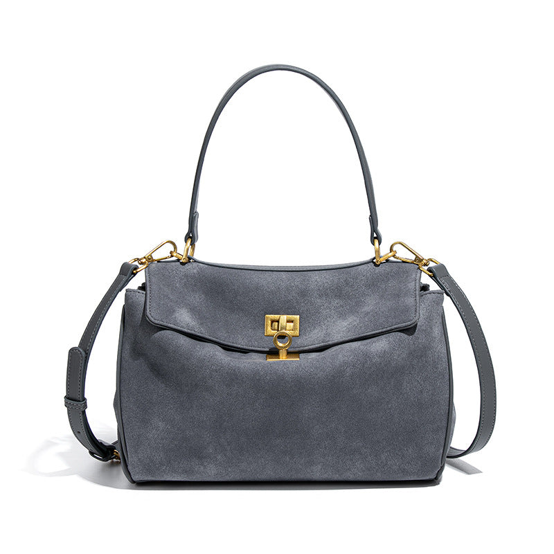 Women's Deerskin Large Capacity Portable Underarm High Bags