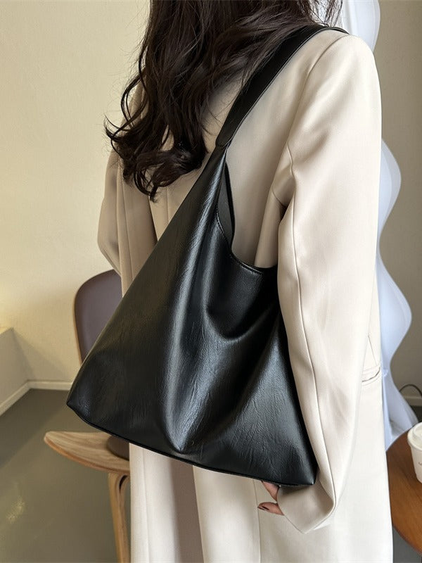 Women's Capacity Stylish Good Texture Soft Leather Bags