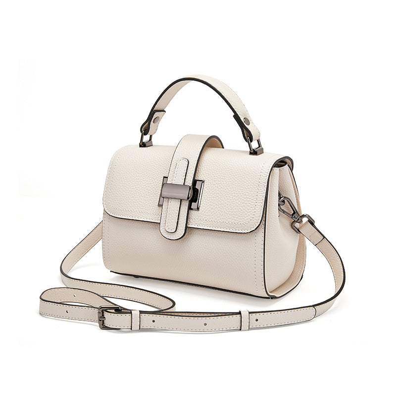 Women's Fashion Trendy Mom Summer Genuine Leather Handbags