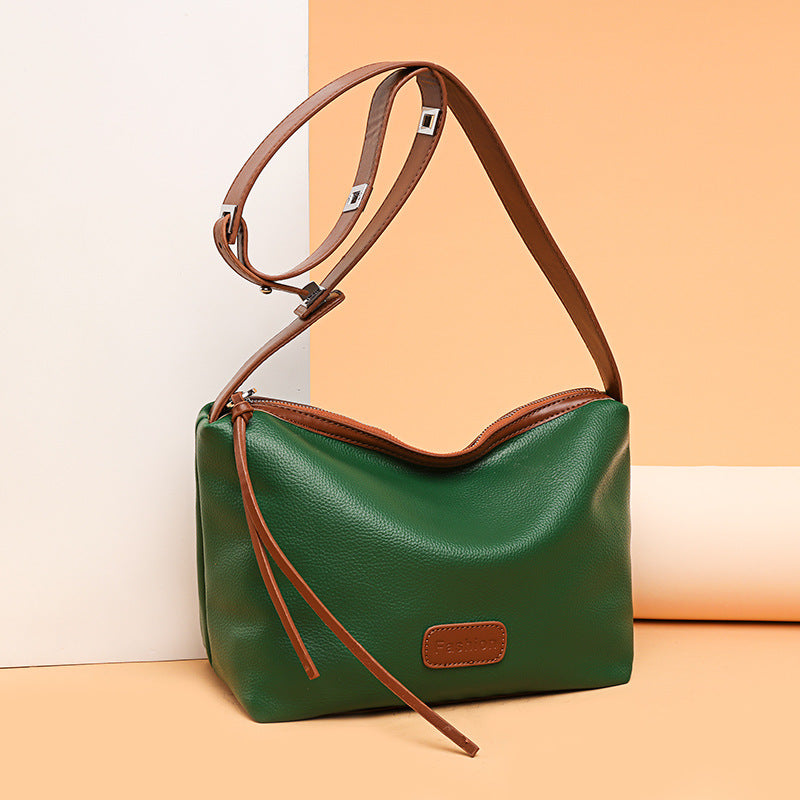 Women's Western Style Large Capacity Soft Underarm Crossbody Bags