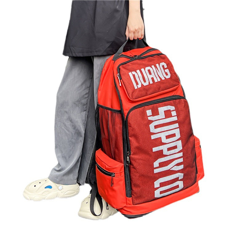 Style Black Street Male Female Korean Backpacks
