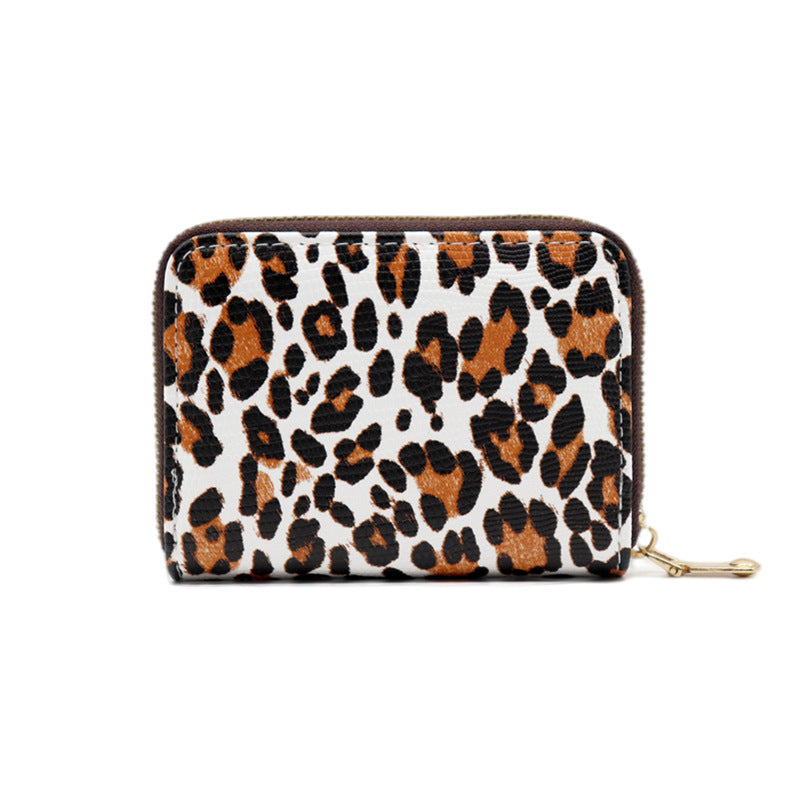 Animal Pattern Series Expanding Exquisite Short Large Card Holder
