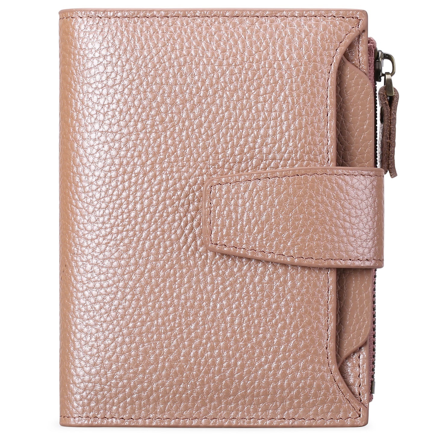 Women's Leather Short Korean Style Multifunctional License Ladies Wallets