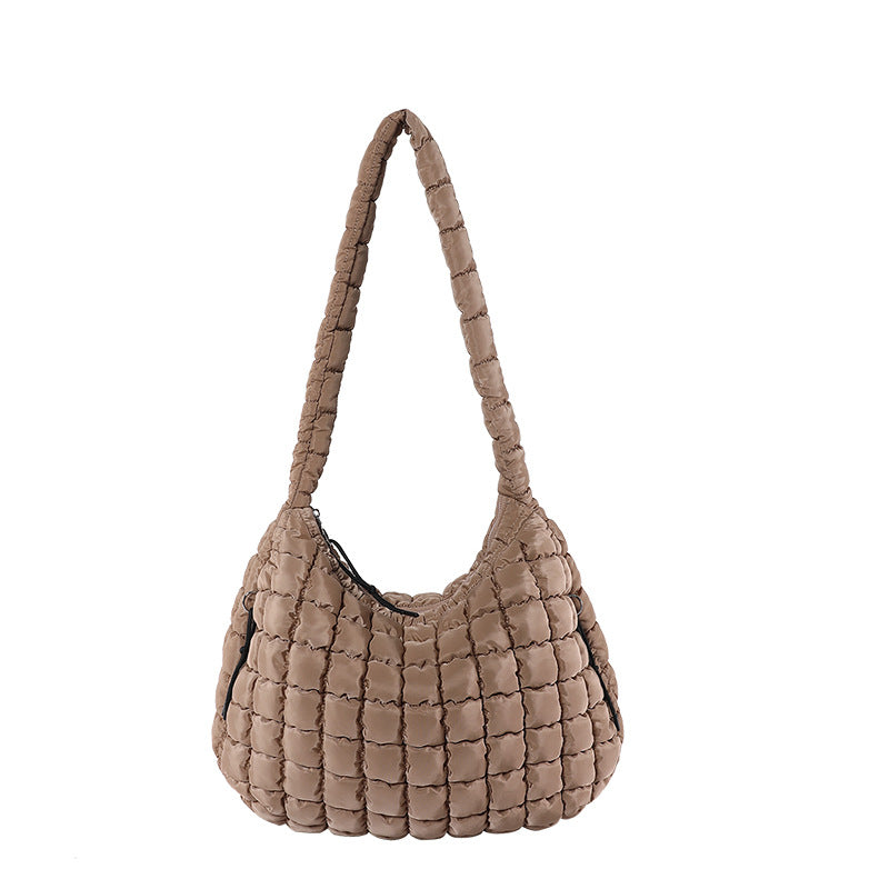 Women's Fashion Portable Dumpling Large Capacity Down Crossbody Bags