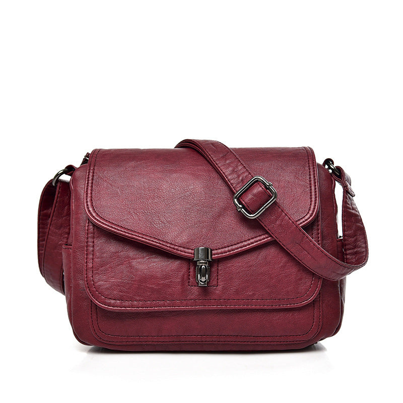 Women's Soft Leather Popular Retro Fashion Western Bags
